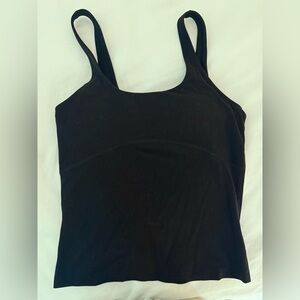 Aritzia TNAction Butter Tank Black